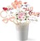 Photo Booth Props, 23 Pieces Wedding Bridal Shower Photo Booth Prop Bachelorette Party Decorations Photo Booth for Bridal Shower Gift Accessories Wedding Favor Supplies